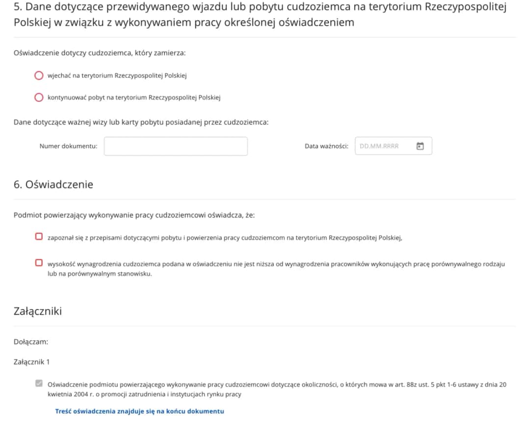 Spółka cudzoziemiec? Wzór oświadczenia i uniknij kar!